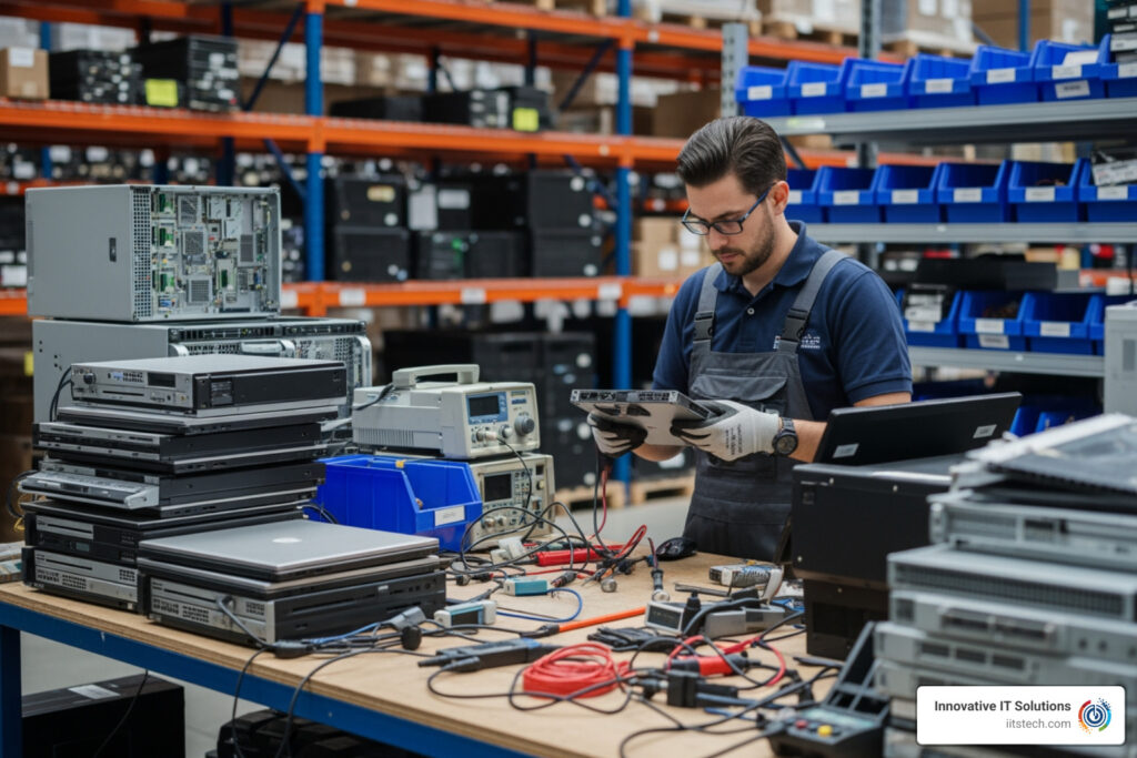 asset recovery value maximization obsolete IT equipment